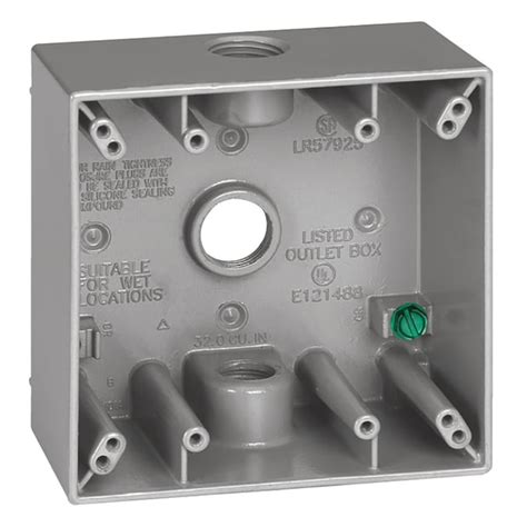 metal wp box|2 gang weatherproof electrical box.